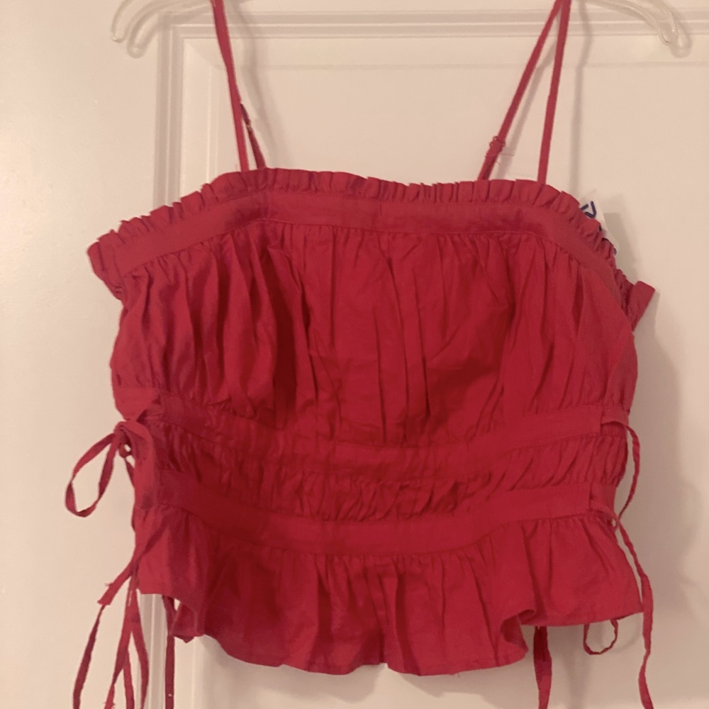 Free People Hot pink Gabby Tube Top - Picture 5 of 9